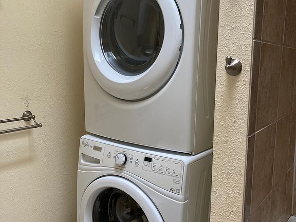 washer and dryer