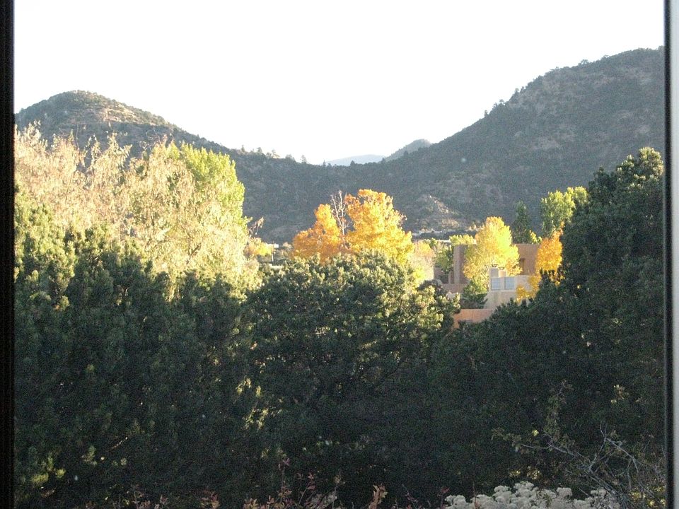 patio mountain view