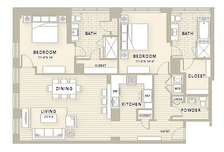 Floor plan B4
