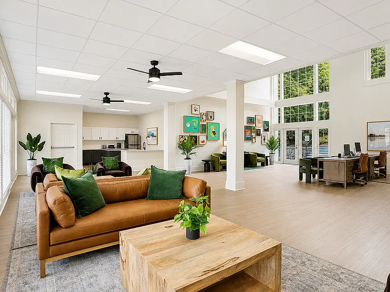 Gather, relax, and connect in the Avana Cumberland clubhouse.