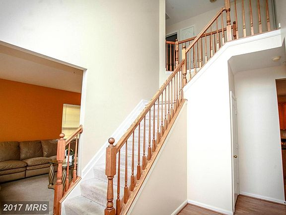 Stairway Hardwood Entrance to Upper Level