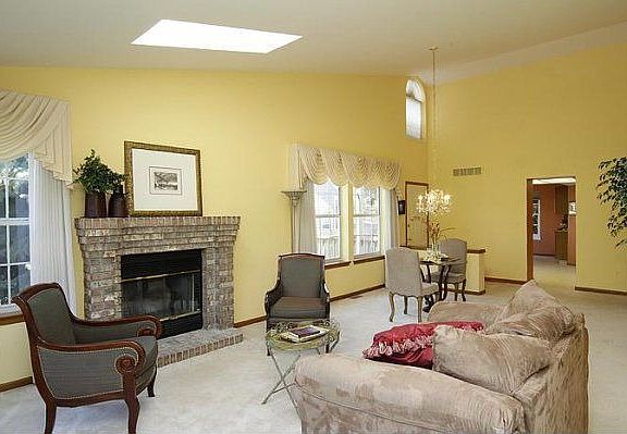 Living Room with Fireplace