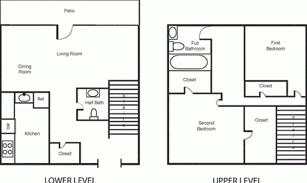 2 Bed TH 2 Bed TH