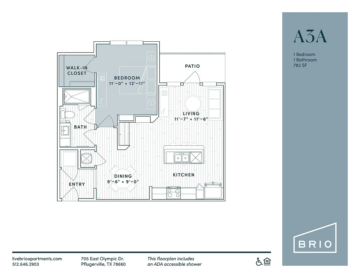 Floor plan A3A