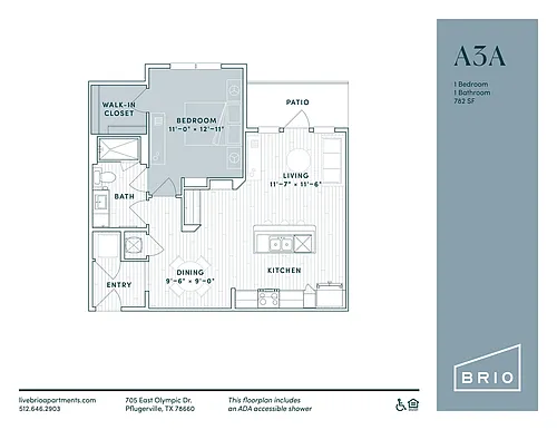 Floor plan A3A