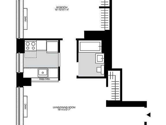 2nd image of 200 W 26th St APT 16J