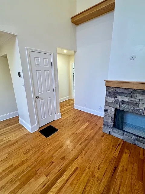 Open Living Room Closet view