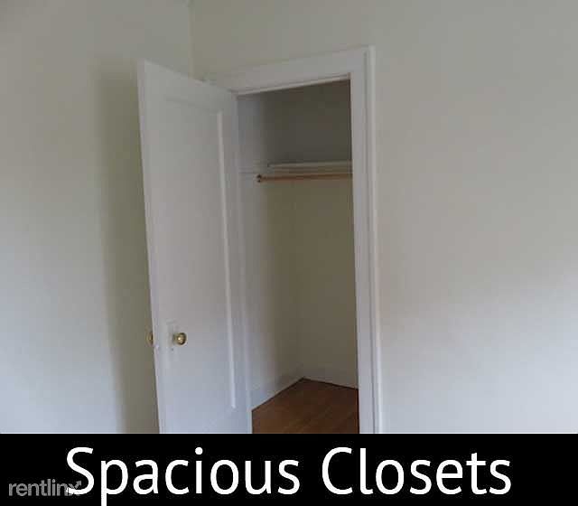 spacious closet