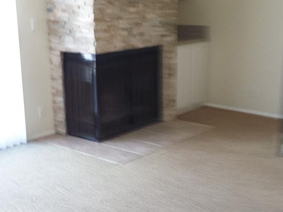 Living room fireplace