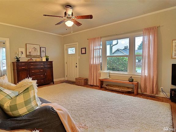 Living room looking to the front door.
