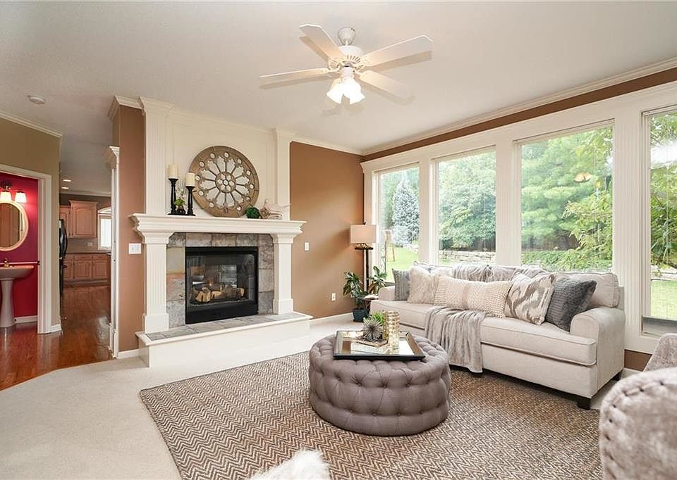 Beautiful Living Room with lots of light!