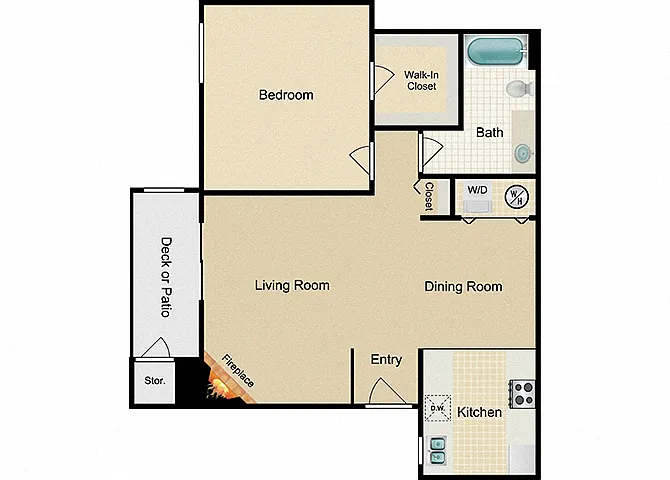 Floor plan Fraser