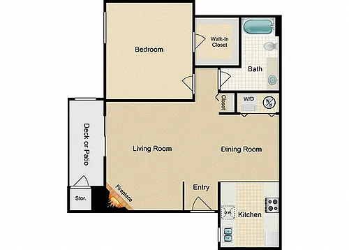 Floor plan Fraser