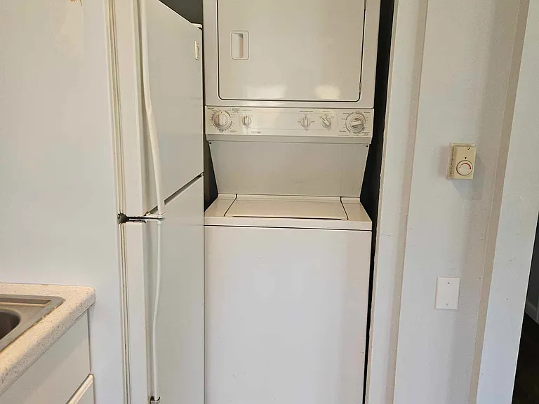 Washer and dryer in unit