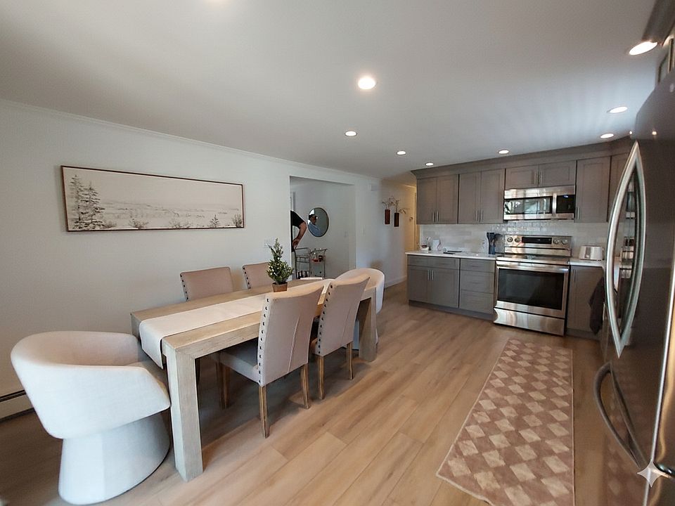 Kitchen and dining area