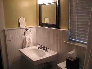 Updated bathroom