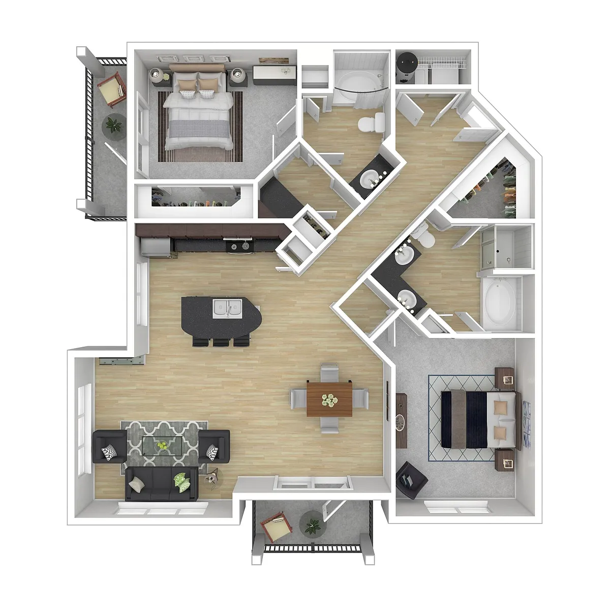 Floor plan B12