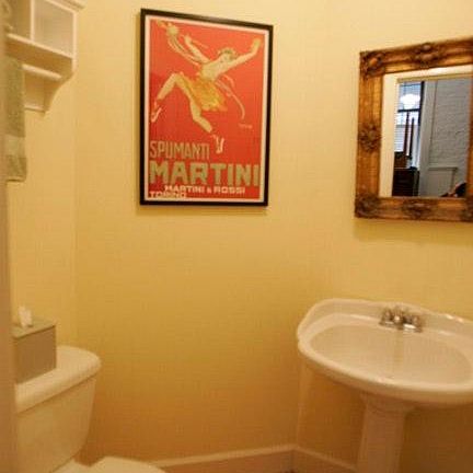 1st floor powder room