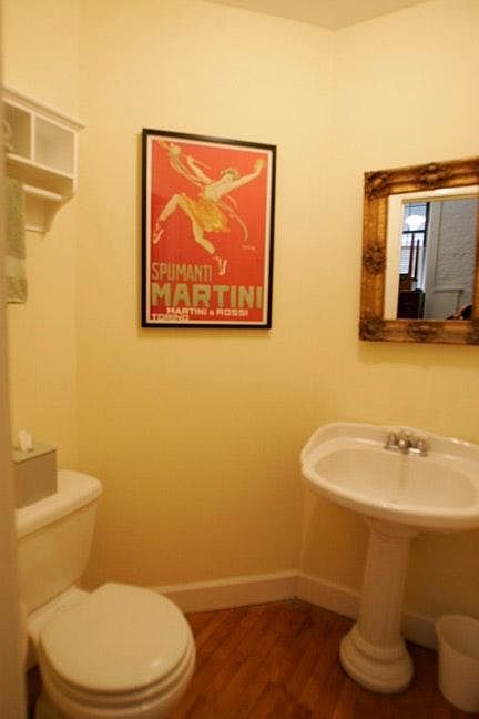 1st floor powder room