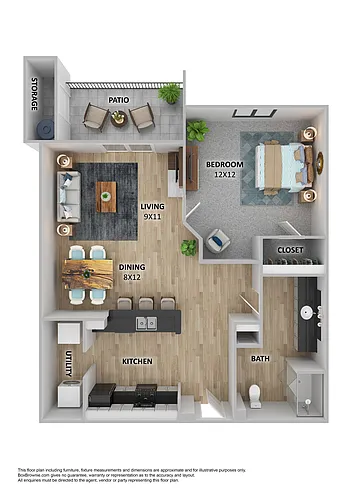 Floor plan Gingham