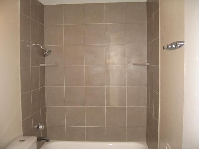 Tile shower