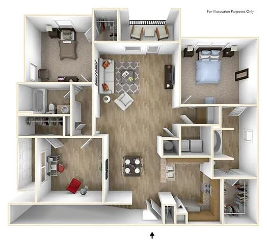 Floor plan C1G