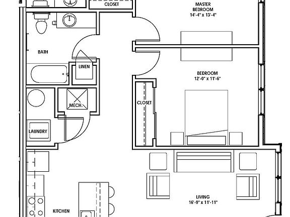 2nd image of N63W23217 Main St #2B-2Ba-1182Sqft