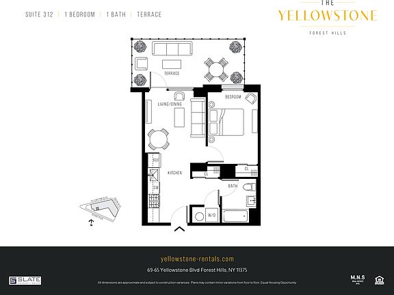 2nd image of 69-65 Yellowstone Blvd #312