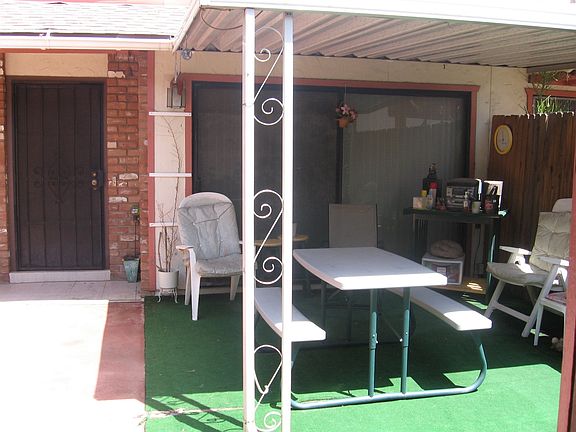 Covered patio