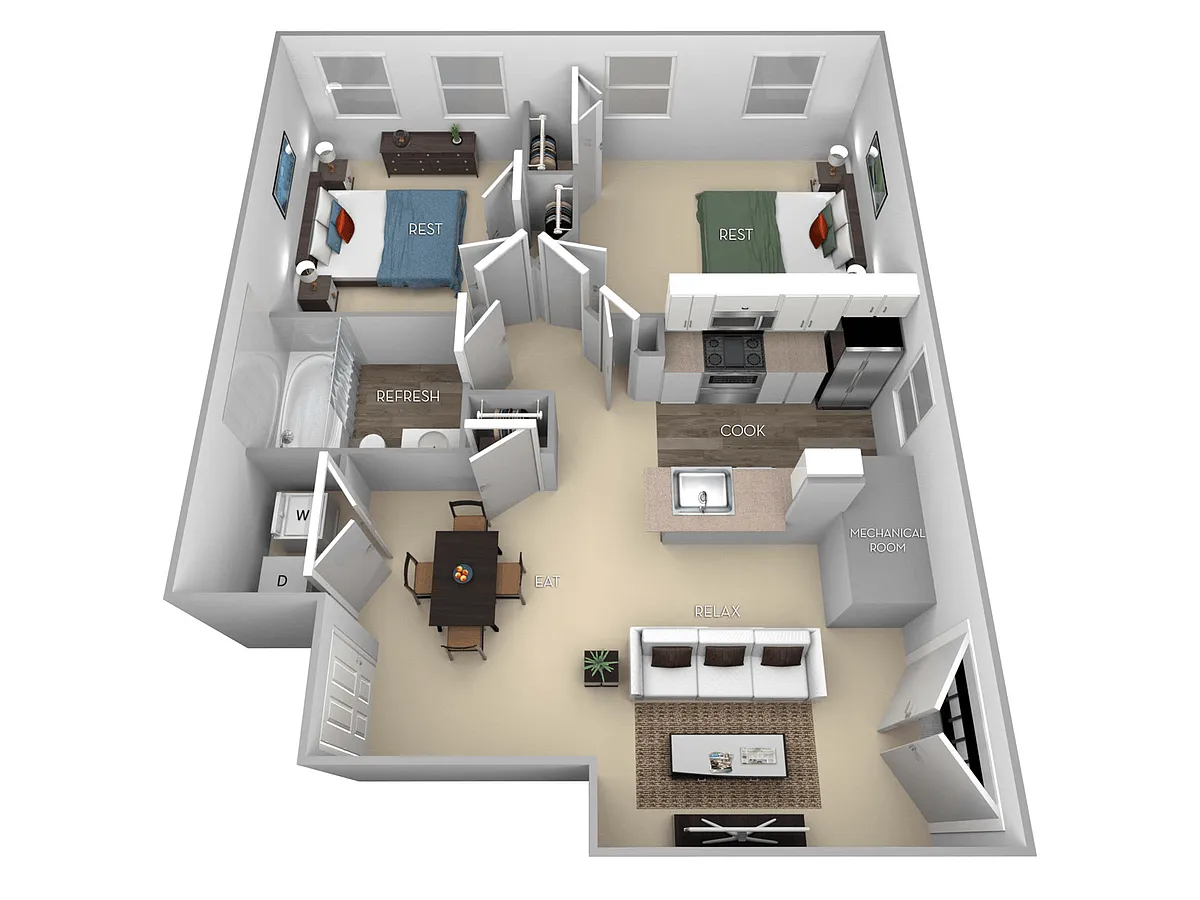 Floor plan Harrison