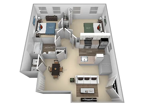 Floor plan Harrison
