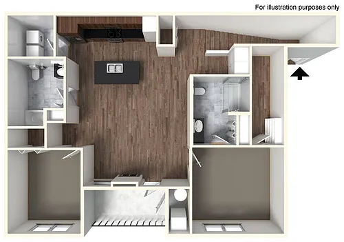 Floor plan FB1U