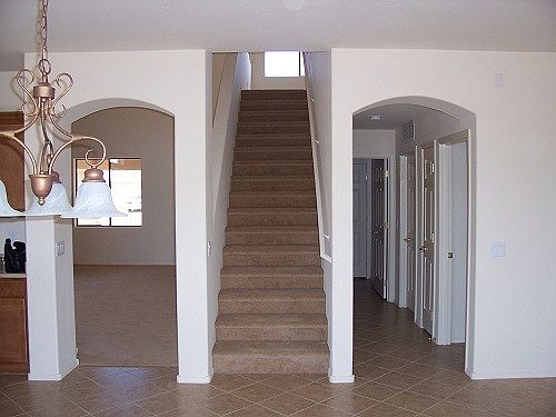 View from Dining Area to upstairsw