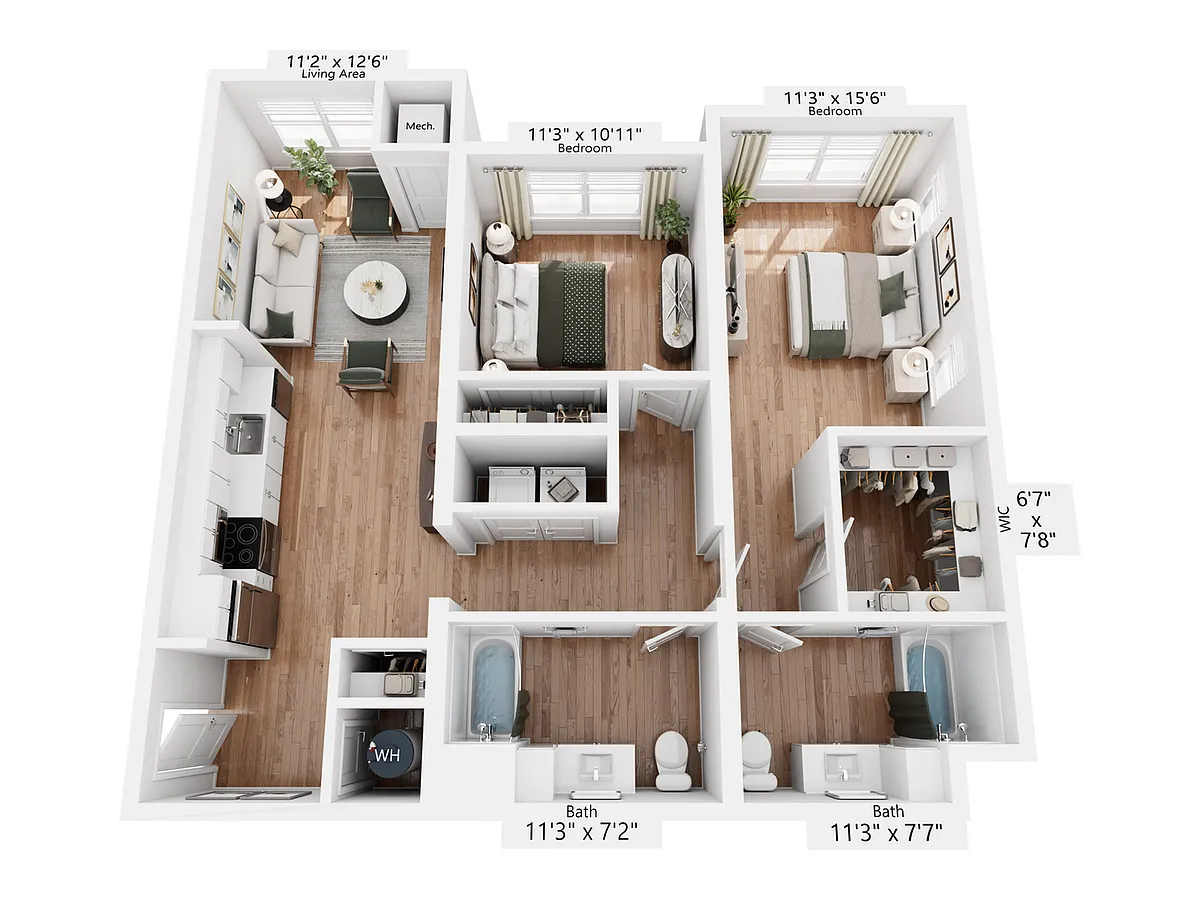 Floor plan B5H