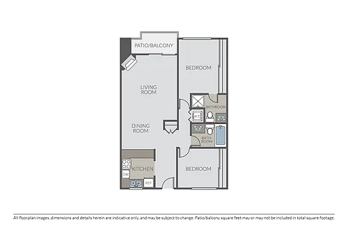 Floor plan The Seaside