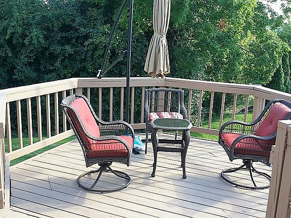 Octagon deck