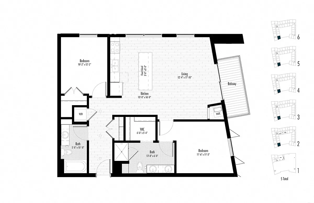 Floor plan B3