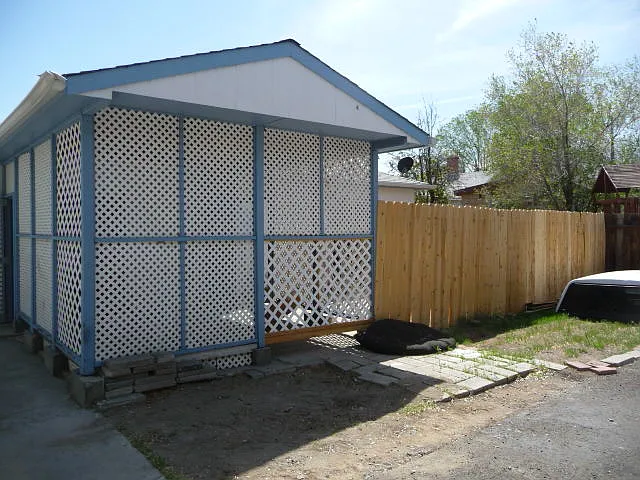 Enclosed patio