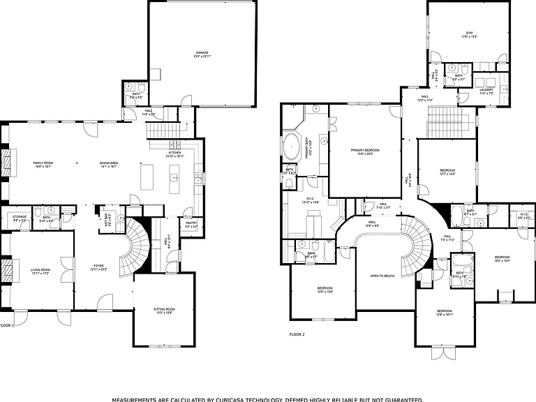 View of room layout