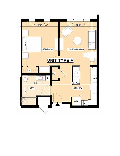 Floor plan McManus Manor