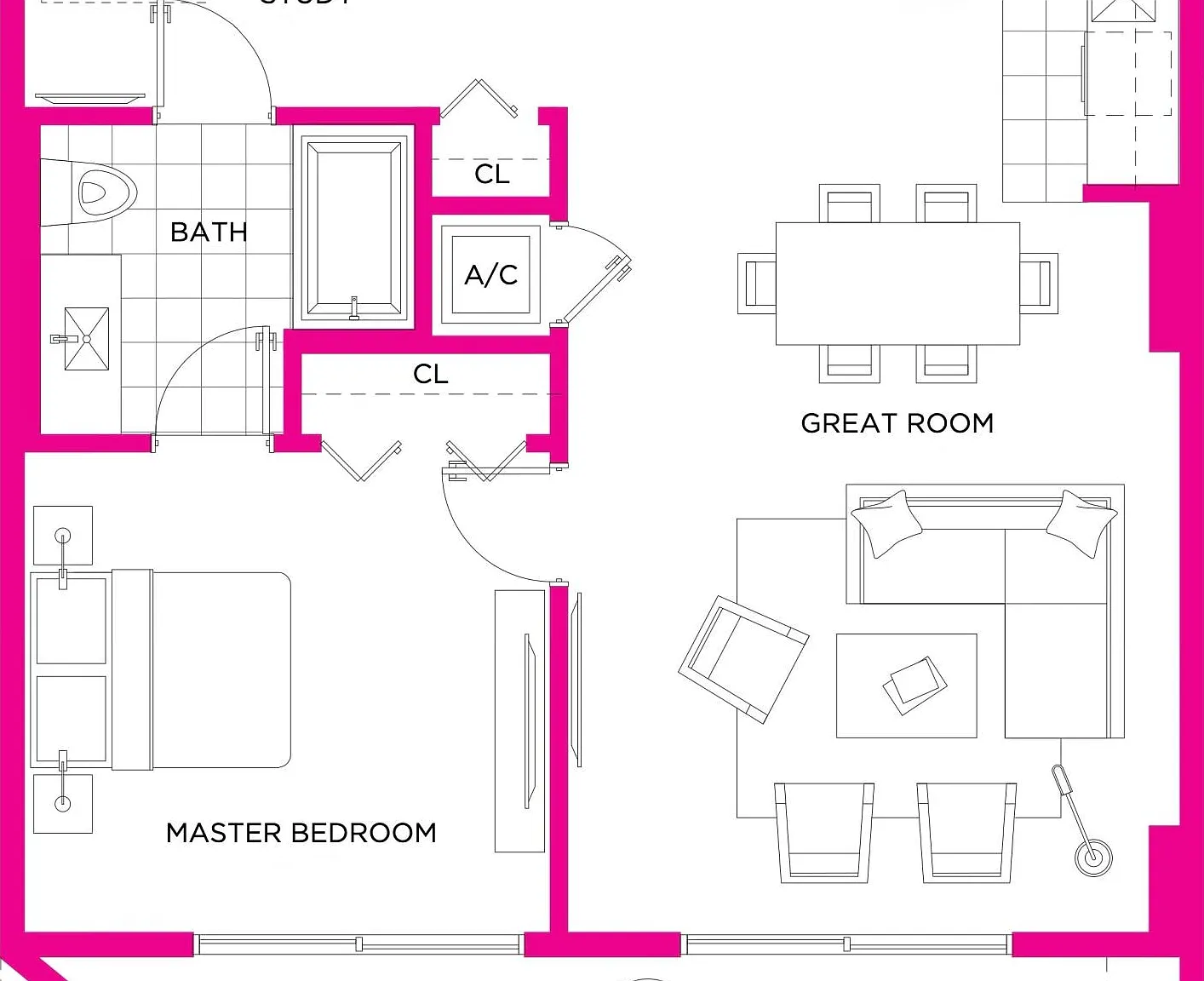 1 bed, 730 sqft, $3,000 — Photo 1