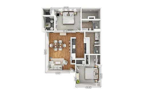 Floor plan 2B2