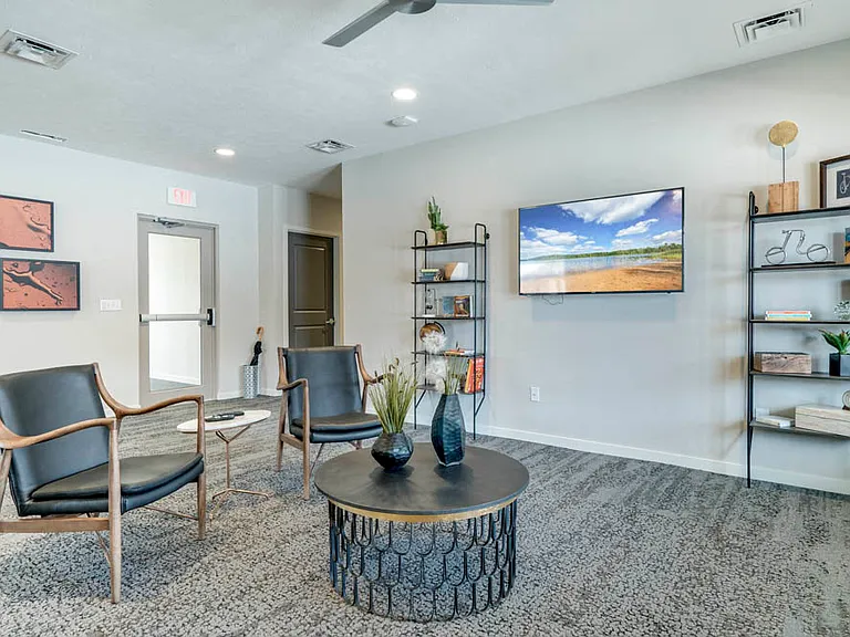 Relax in the clubhouse in one of our many social spaces.