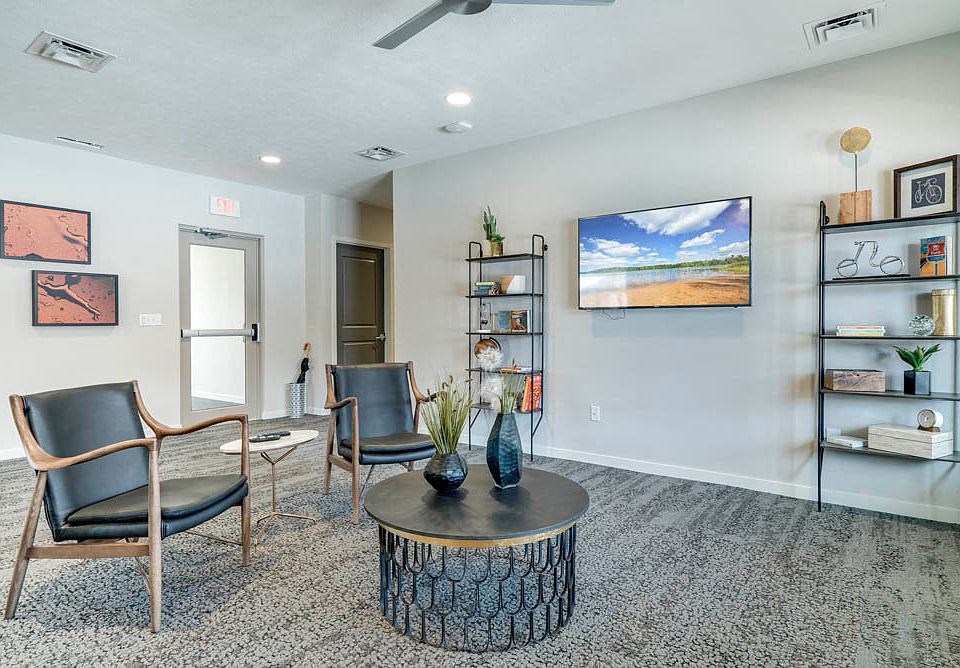Relax in the clubhouse in one of our many social spaces.