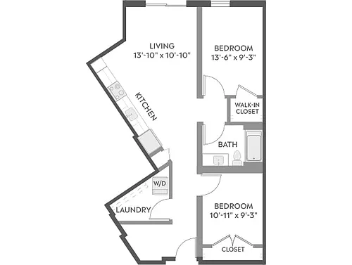 Floor plan B3