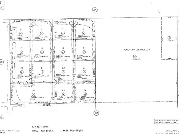 86 E Avenue I 86th St Lot H10-11, Lancaster, CA 93535