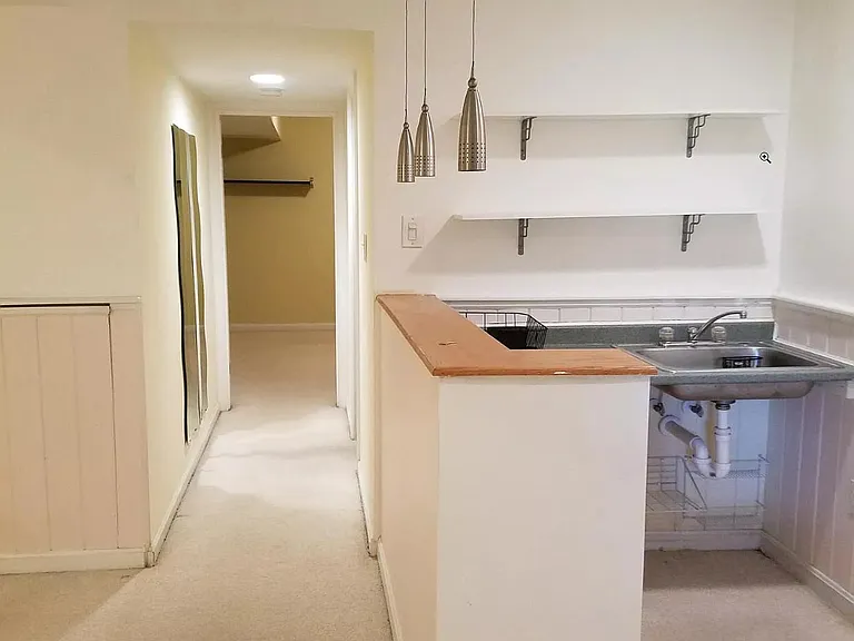 Kitchen Hall into Bedroom