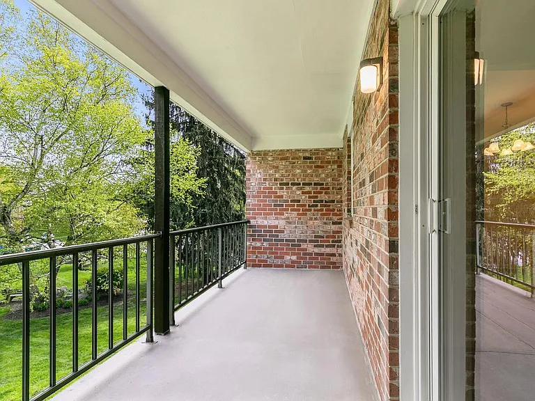 Each apartment features a spacious, covered, private patio or balcony