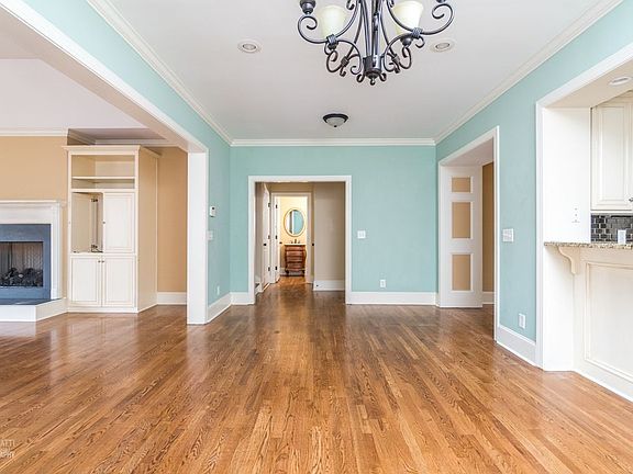 View from the dining area