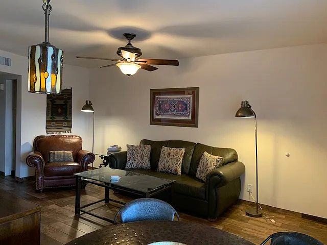 Living room area.